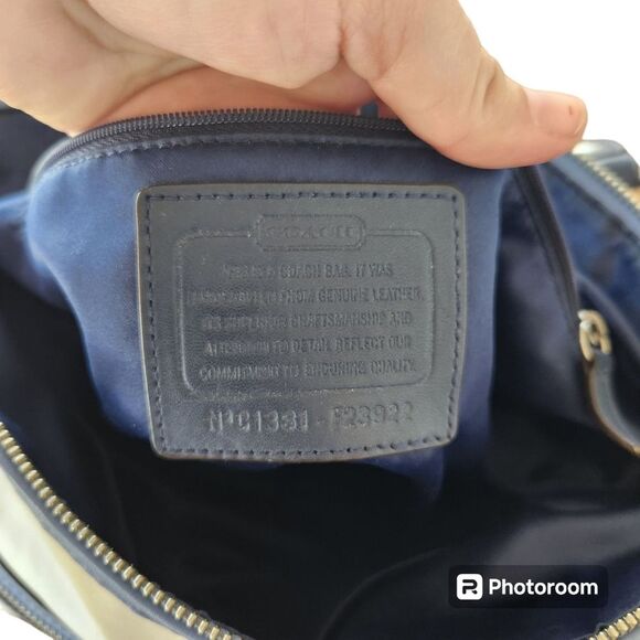 Coach Daisy Spectator Emma Tote Classic Nautical City Simple French Career Basic - Picture 6 of 6